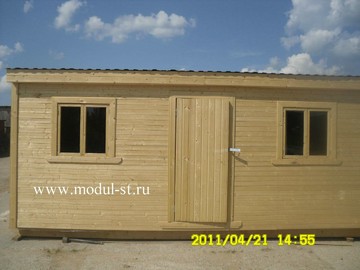 Фото деревянных бытовок 1