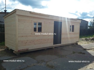 Фото деревянных бытовок 5