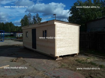 Фото деревянных бытовок 8