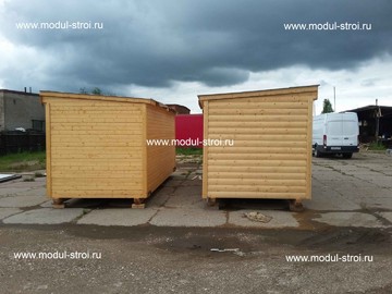 Фото деревянных бытовок 28