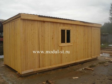 Фото деревянных бытовок 53